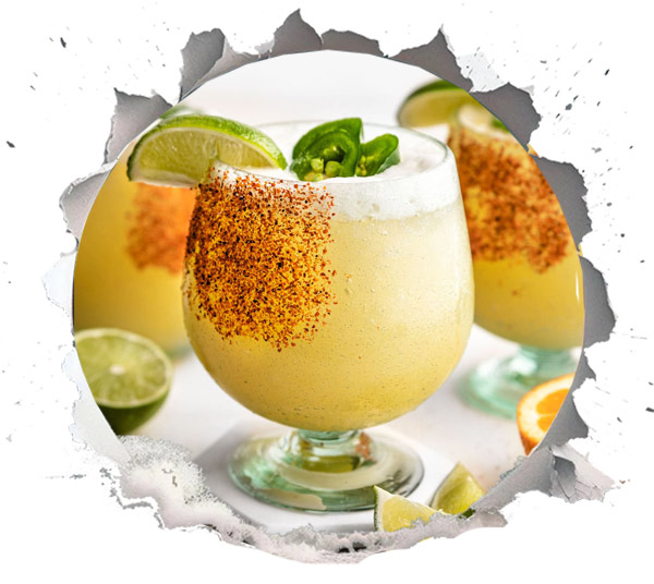 6 - Spicy Caviar Margarita