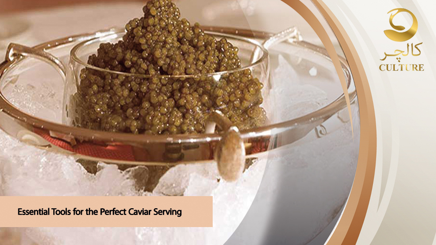 caviar serving tools