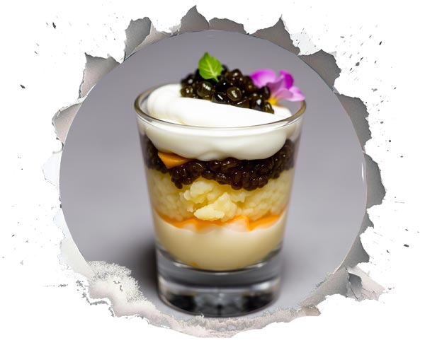 Layering on Canapés