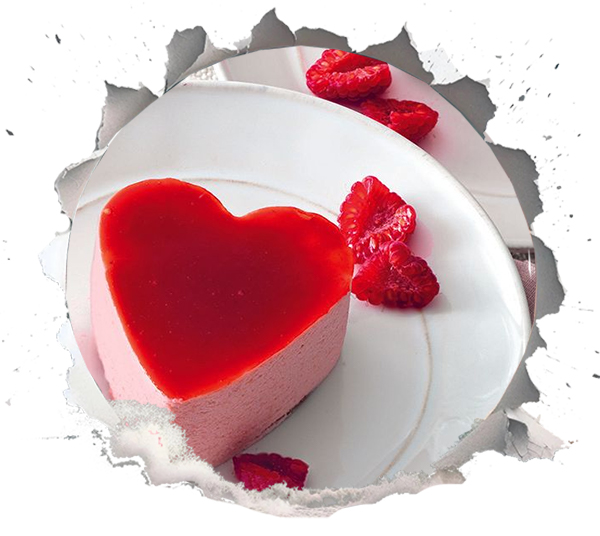 dessert for a romantic dinner with caviar