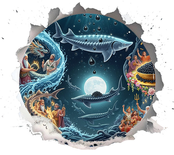 Sturgeon & Caviar in Old Stories